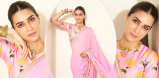 Kriti Sanon Steals The Show In This 18K Masaba Gupta Saree, Which Will Make You Look Like A Patakha This Diwali
