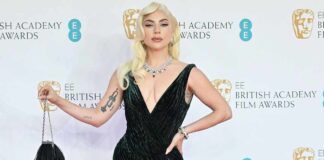 Lady Gaga Once Transformed Into A S*xy Beauty Rocking Sparkly Lingerie & Stripper Boots From Completely Covered Pink Pumpkin With A Bow On Her Head – Check It Out To Be Impressed!