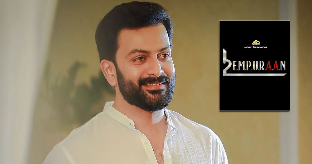 Prithviraj Sukuraman announces beginning of ‘L2: Empuraan’ shoot
