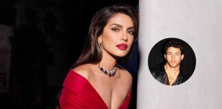 Priyanka Chopra Embraces Fall In Style With Leather Wrap Dress - Alexa, Play 'Red Dress'!