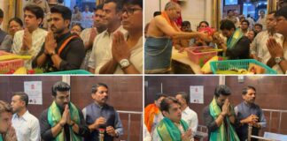 Ram Charan completes Ayyappa Deeksha at Siddhivinayak Temple in Mumbai