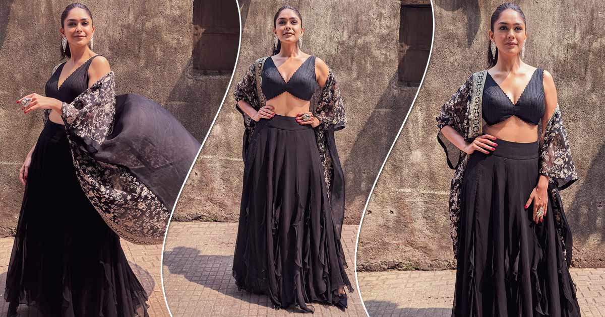 Ring In Festive Cheer The Mrunal Thakur Way - Here's How To Slay In Black