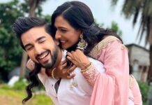 Rohit Suchanti pranks Aishwarya Khare on sets of 'Bhagya Lakshmi'
