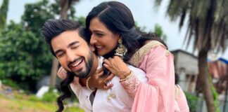 Rohit Suchanti pranks Aishwarya Khare on sets of 'Bhagya Lakshmi'