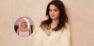 Selena Gomez Makes It Unbelievably Fashionable In A Purple Floral Bodycon Mini Dress - She Is The Purplish Barbie We Never Knew We Needed