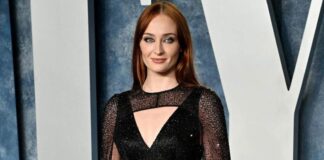 Sophie Turner Looks Fresh As A Daisy As She Steps Out In White N Blue Classic Combo Teamed With A Green Ribbed Cardigan For Meditation Sesh Amid Her Divorce Battle With Joe Jonas