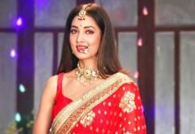 Vidisha Srivastava attends Mumbai's 'Garba' night