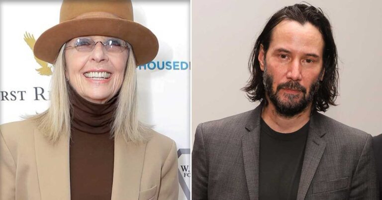 When Keanu Reeves' Co-Star Diane Keaton Broke The Silence, Revealing