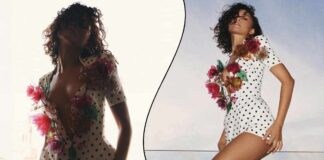 Zendaya Turns Into A S*xy Floral Dream As She Dons A Tiny Playsuit