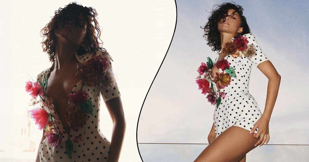 Zendaya Turns Into A S*xy Floral Dream As She Dons A Tiny Playsuit