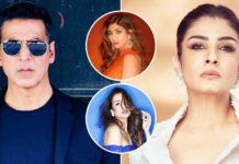 Akshay Kumar’s Old Video With Ex Raveena Tandon Answering A Question About Shilpa Shetty Has Got Netizens Say “Their Drama Gave B'wood More Than What Deepika, Ranbir & Katrina Gave”