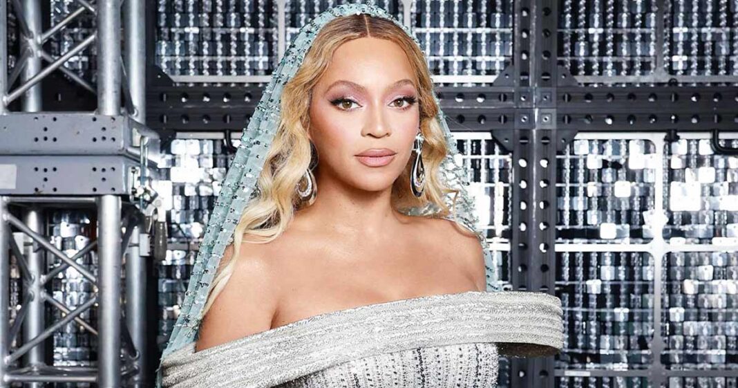 Beyoncé Brings Back Her Silver Magic As She Exudes Glamor In A Metallic ...