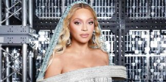 Beyoncé Makes A Glamorous Appearance At The 'Renaissance' Premiere In A Silver Metallic Gown