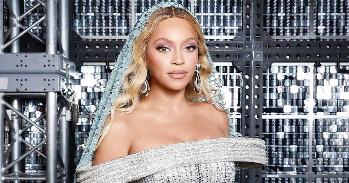 Beyoncé Makes A Glamorous Appearance At The 'Renaissance' Premiere In A Silver Metallic Gown