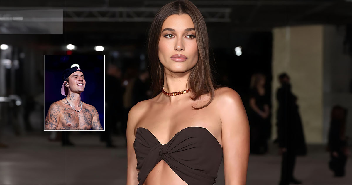 Hailey Bieber Dons S*xiest Red Lingerie To Channel Her Inner