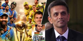 Ind VS Aus World Cup 2023 Final: As Rohit Sharma Along With Virat Kohli Lead Their Men To The Final Battle, Netizens Compare Rahul Dravid To Chak De India's Shah Rukh Khan Making - Check Out Viral Memes!