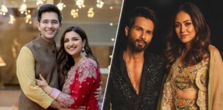 Karwa Chauth 2023: From Newlywed Parineeti Chopra Showing Off Her Mehendi To Mira Rajput Making A Statement In Backless Blouse, These B-Town Beauties Are Painting The Town In Red With Their 'Suhagan' Look!