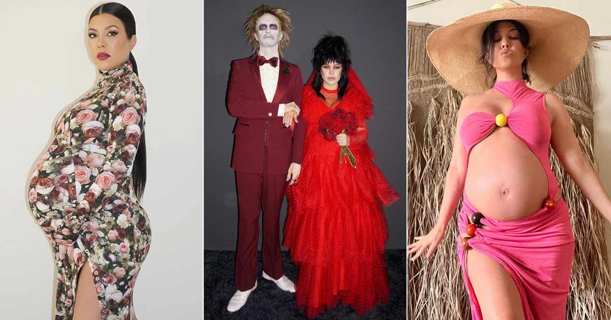 Kourtney Kardashian & Travis Barker Welcome Their First Baby Together? As Reports Begin Circulating Here’s 5 Times The Mummy Proudly Flaunted Her Bump
