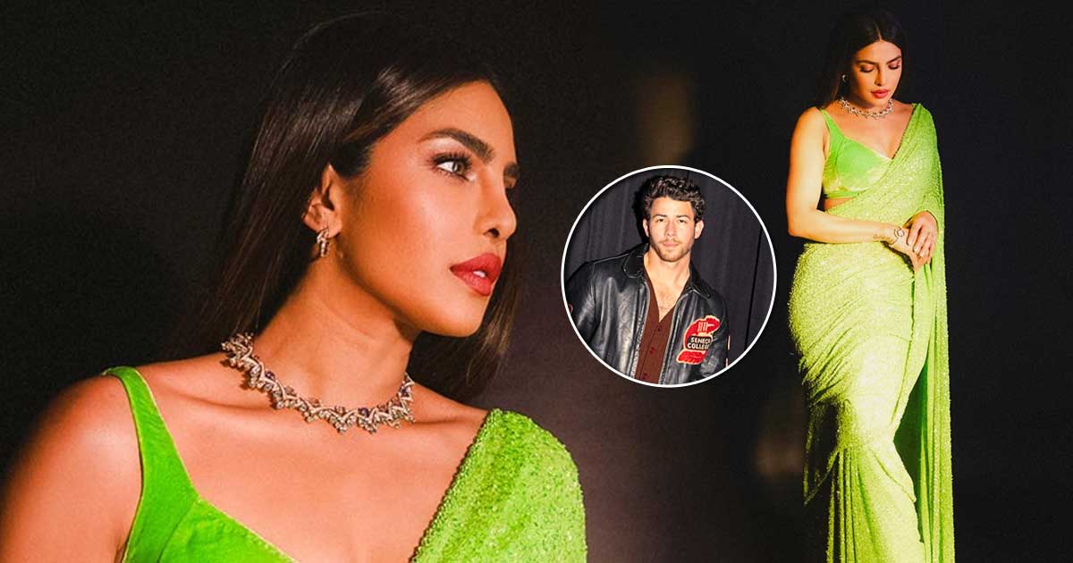 Priyanka Chopra Makes Heads Turn In Stunning Green Saree, Making Nick Jonas Go 'Just Looking Like A Wow'