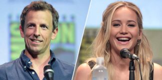 Seth Meyers Reveals Wife's Reaction To Jennifer Lawrence's Confession Of Having A Massive Crush On Him