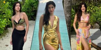 Shanaya Kapoor Sizzles In Hottest Bikini As She Lives Her Baywatch Fantasies In Maldives With Rumored Boyfriend Karan Kothari!
