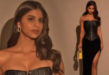 Suhana Khan Goes Bold With A Super-Sultry Corset Top & Thigh-High Slit Skirt, Leaving Internet Drooling!