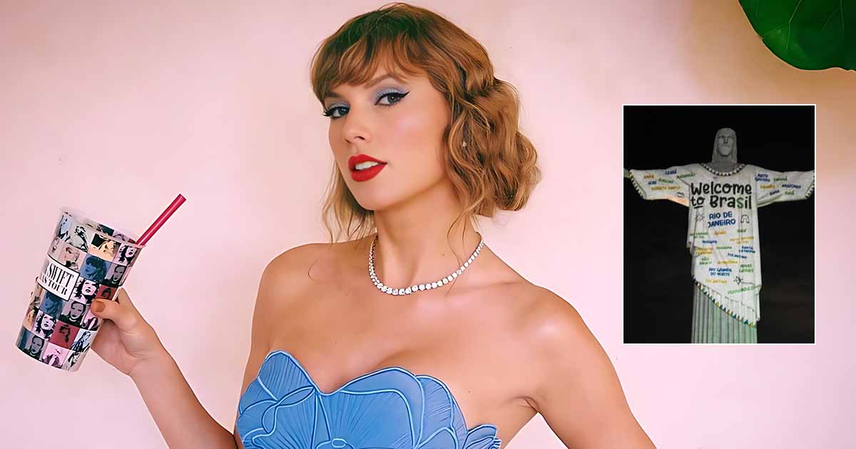 Taylor Swift's Iconic 'You Belong With Me' T-shirt Projected On