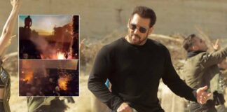 Tiger 3's Diwali Disaster: Salman Khan Fans Pull Extremely Dangerous Life Hazard As They Burst Crackers In A Theater Full Of Audience - Watch