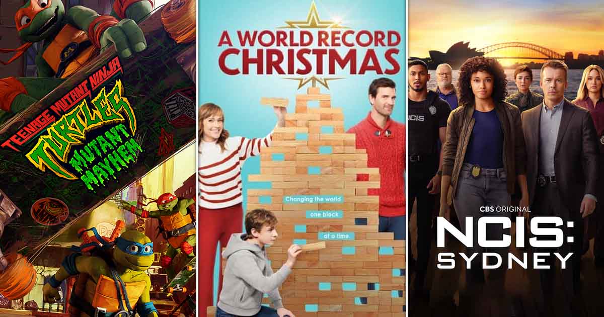 What To Watch This Weekend? From Teenage Mutant Ninja Turtles: Mutant Mayhem To A World Record Christmas & NCIS: Sydney – 8 TV Shows & Movies To Binge-Watch If You Plan On Lazing Around With A Cup Of Hot Chocolate