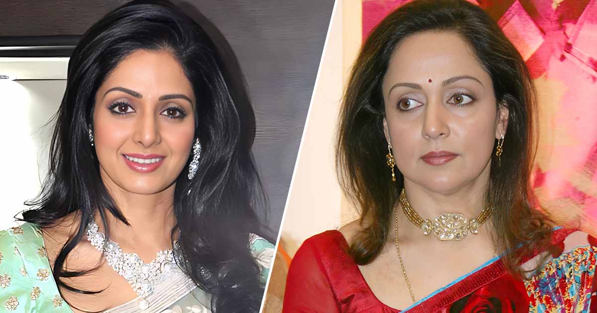 When Sridevi Allegedly Took A Subtle Dig At Hema Malini For Dating A Married Man, "I Will Never Marry A Married Man..."