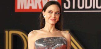 Angelina Jolie Spotted With Zahara, Pax & Knox At NYC