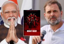 PM Modi Takes Money Heist Jibe At Congress With Rahul Gandhi Starring As Denver!