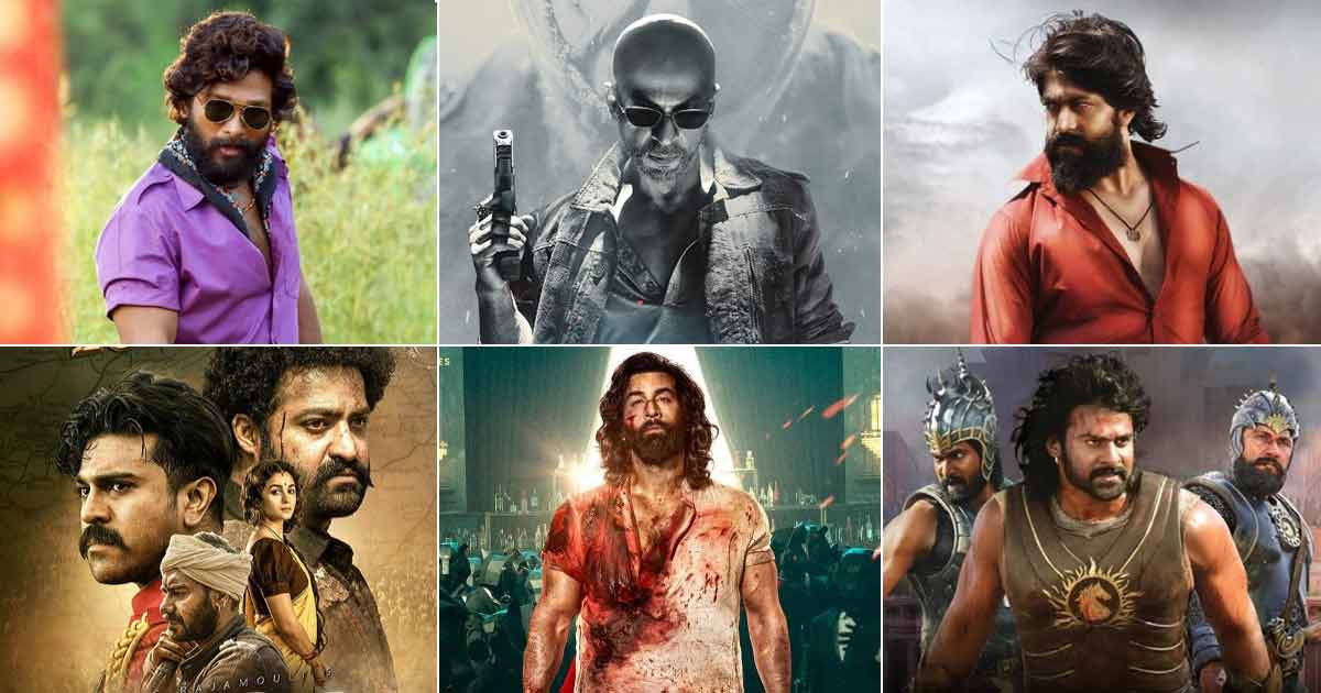 Jawan Animal KGF Baahubali RRR Pushpa