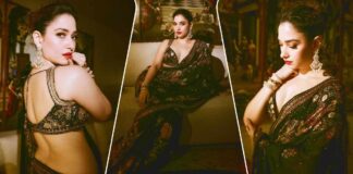 Tamannah Bhatia Raises The Hotness Quotient In Sizzling Saree!