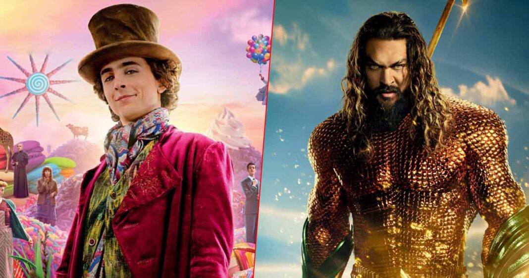 Hollywood Box Office Wonka Crushes Aquaman 2 Ahead Of New Year Eve