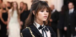 Jenna Ortega Turns Sultry Angel In All-White Ensemble At Her Miller's Girl Premiere
