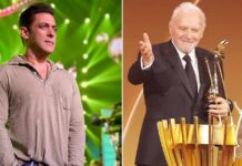 Salman Khan Strikes A Pose With Veteran Star ‘Hannibal’ Anthony Hopkins – Take A Look!