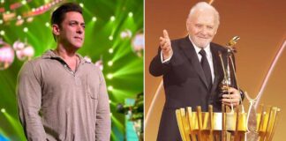 Salman Khan Strikes A Pose With Veteran Star ‘Hannibal’ Anthony Hopkins – Take A Look!