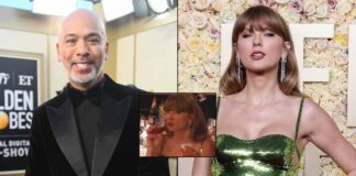 Taylor Swift Clearly Not Amused by Joke About Travis Kelce Relationship at the Golden Globes
