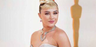 Florence Pugh Mesmerizes Us In A Creamy White Attire