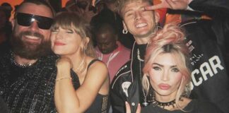 Megan Fox Poses Alongside Taylor Swift & Travis Kelce!