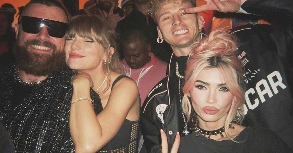 Megan Fox Poses Alongside Taylor Swift & Travis Kelce!