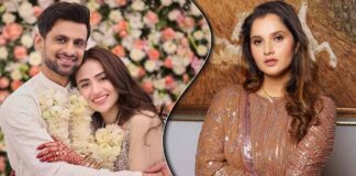 Sana Javed Gives A Deadly Stare As Haters Chant "Sania Mirza" In Cricket Ground!