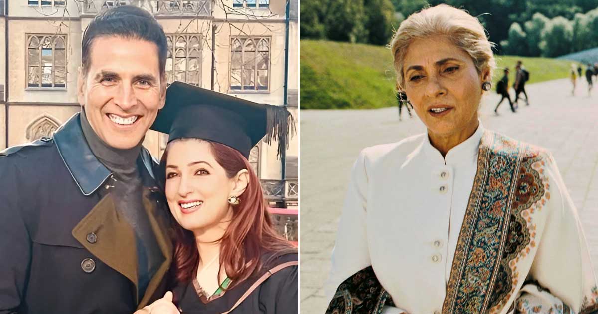 When Akshay Kumar Had To Physically Intervene To Stop Dimple Kapadia From Revealing Embarrassing Secrets; Twinkle Khanna Snatched Her Mom's Mic Away!