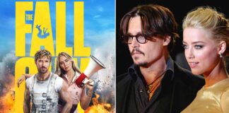 Backlash Brews as "The Fall Guy" Cracks Joke About Johnny Depp and Amber Heard's Relationship