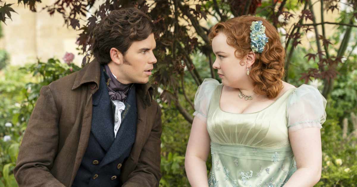 Bridgerton stars reveal the spicy kiss between Colin and Penelope was inspired by ‘New Girl’ and ‘Felicity’