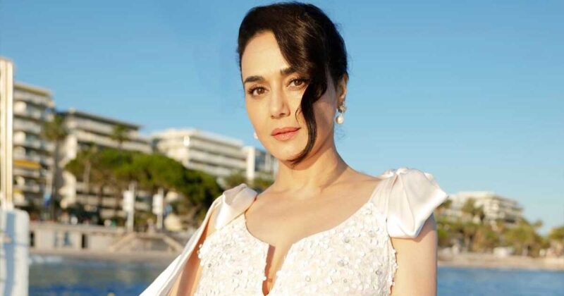 Cannes 2024: 'Pretty Woman' Preity Zinta Dazzles In Pink Sequined Saree ...