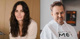 Courteney Cox Says 'Friends' Co-star Matthew Perry Visits Her A Lot