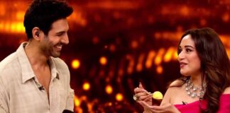Kartik Aaryan Blushes As Madhuri Dixit Predicts Another Blockbuster For The Chandu Champion Star On Dance Dewaane’s Finale