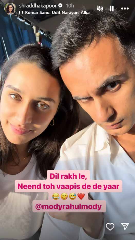 Shraddha Kapoor & Rahul Mody Go Insta Official?